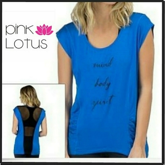 NWT Pink Lotus Athletic Top - Picture 9 of 10